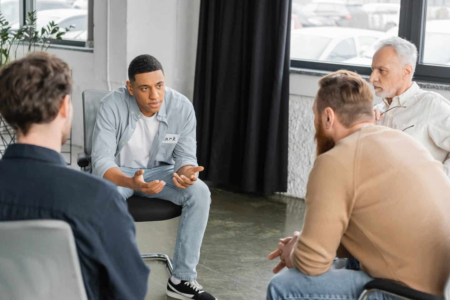 Group of professionals engaged in a strategic meeting