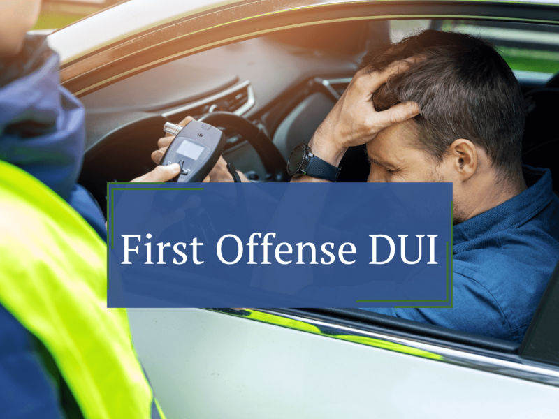 what to do after a first DUI offense in Michigan